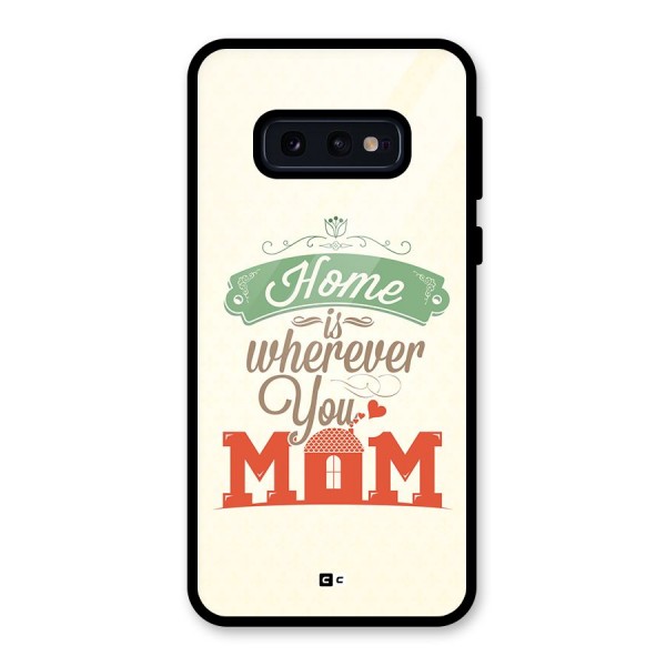 True Home Glass Back Case for Galaxy S10e