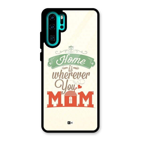 True Home Glass Back Case for Huawei P30 Pro