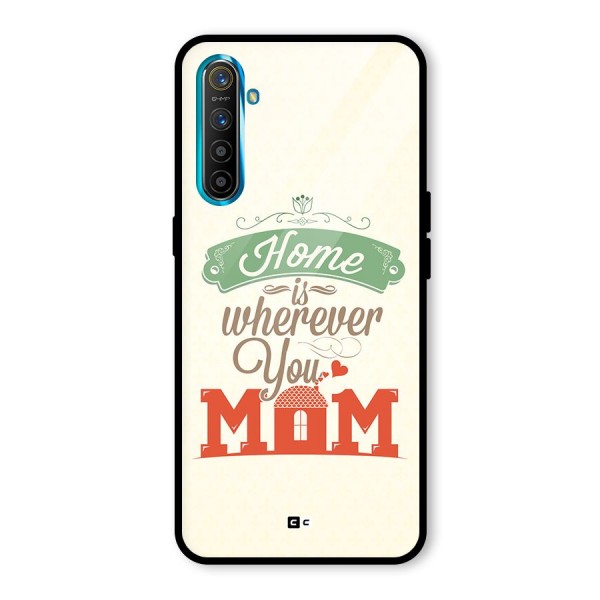 True Home Glass Back Case for Realme X2