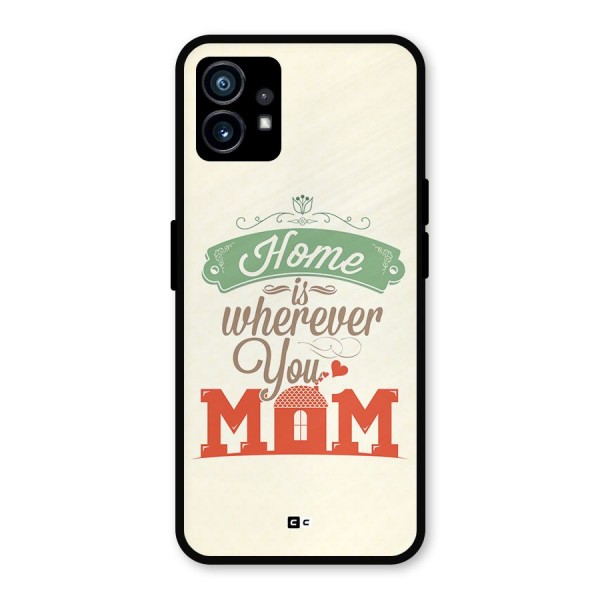 True Home Metal Back Case for Nothing Phone 1