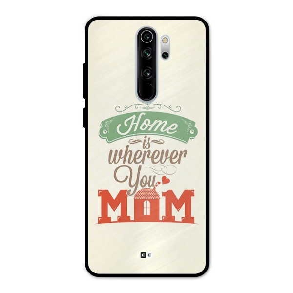 True Home Metal Back Case for Redmi Note 8 Pro