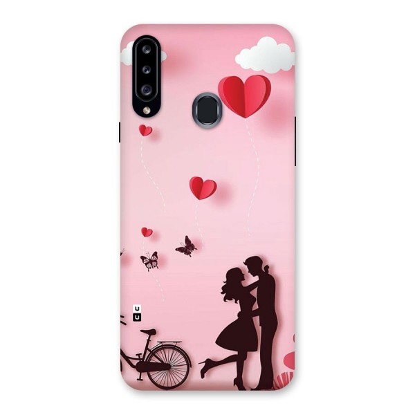 True Love Back Case for Galaxy A20s