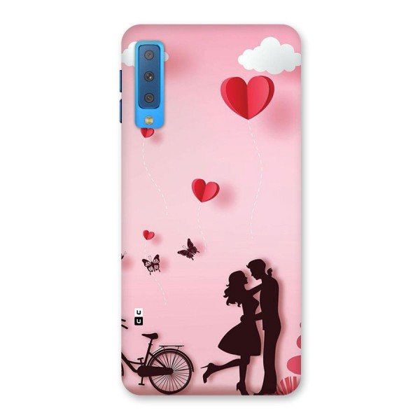 True Love Back Case for Galaxy A7 (2018)