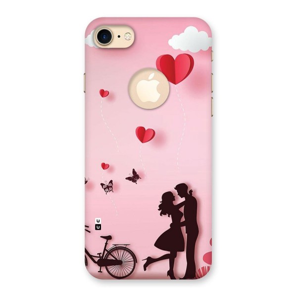 True Love Back Case for iPhone 8 Logo Cut