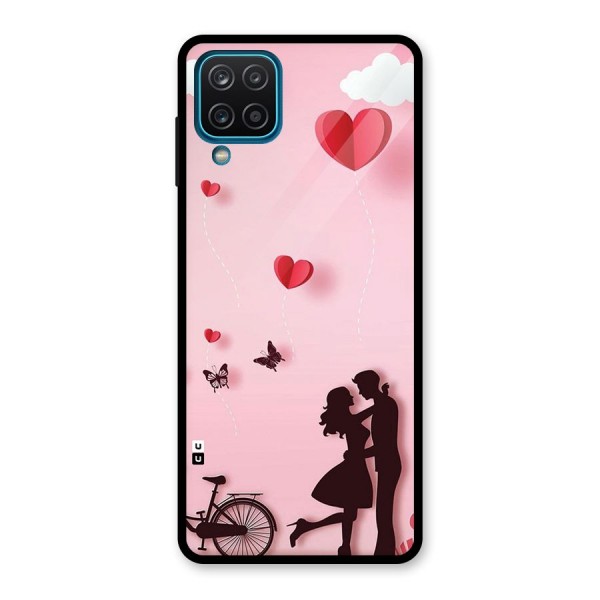 True Love Glass Back Case for Galaxy A12