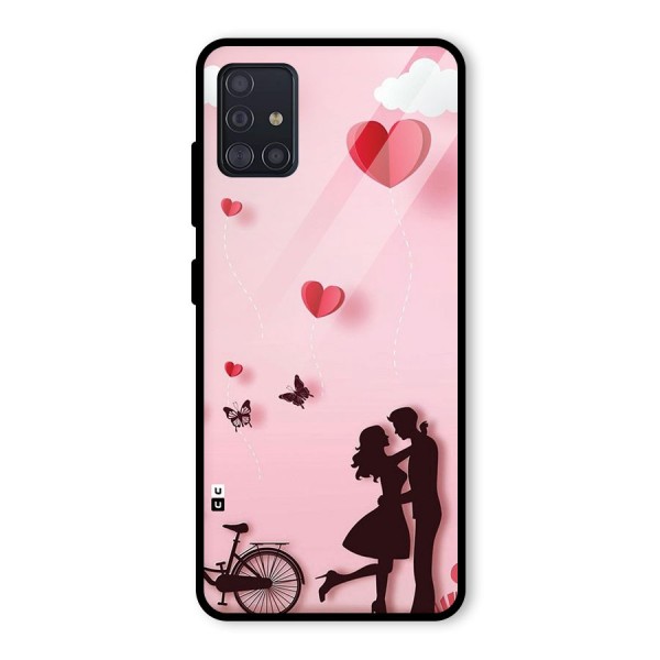 True Love Glass Back Case for Galaxy A51