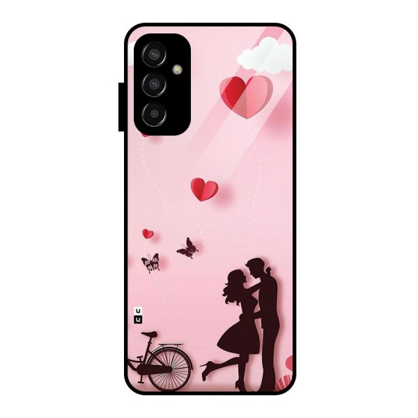 True Love Glass Back Case for Galaxy F13