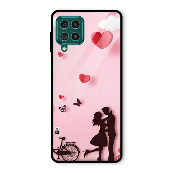 True Love Glass Back Case for Galaxy F62