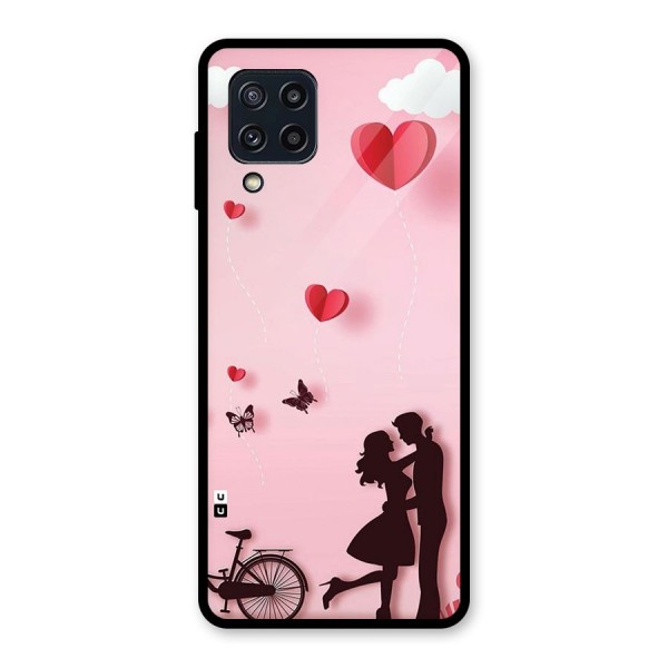 True Love Glass Back Case for Galaxy M32