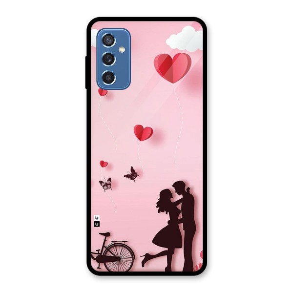 True Love Glass Back Case for Galaxy M52 5G