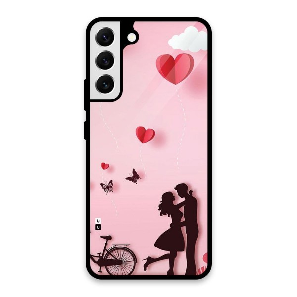 True Love Glass Back Case for Galaxy S22 Plus 5G