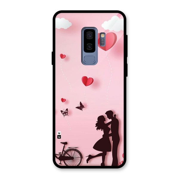 True Love Glass Back Case for Galaxy S9 Plus