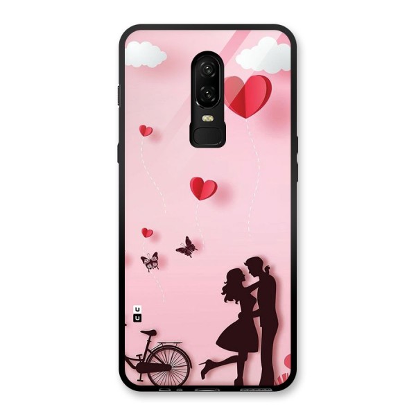True Love Glass Back Case for OnePlus 6