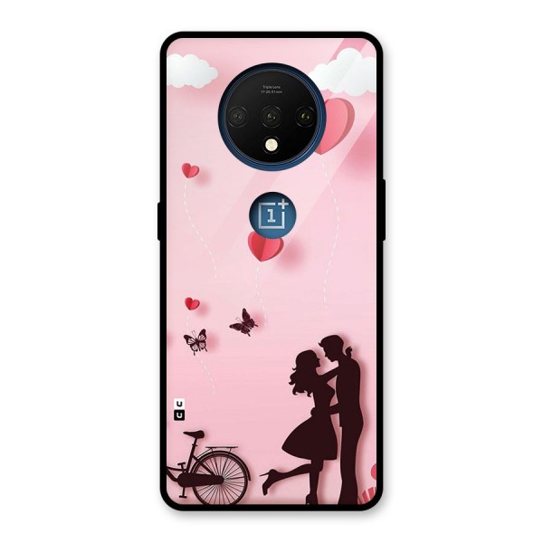 True Love Glass Back Case for OnePlus 7T