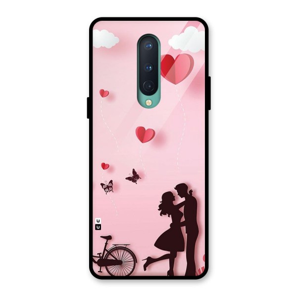 True Love Glass Back Case for OnePlus 8