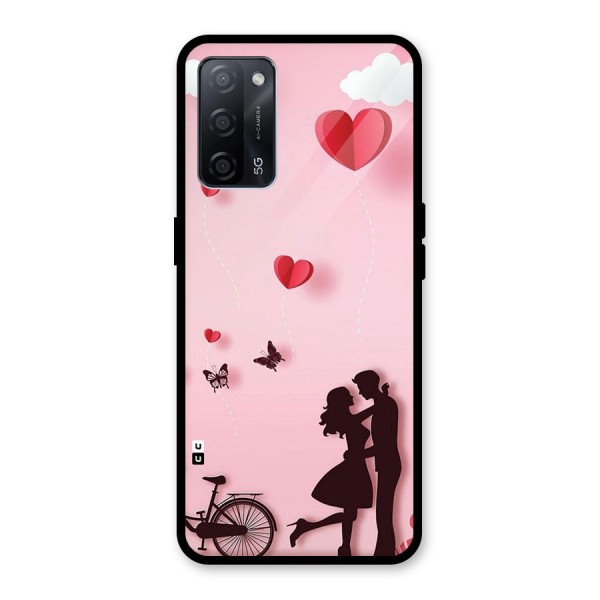 True Love Glass Back Case for Oppo A53s 5G