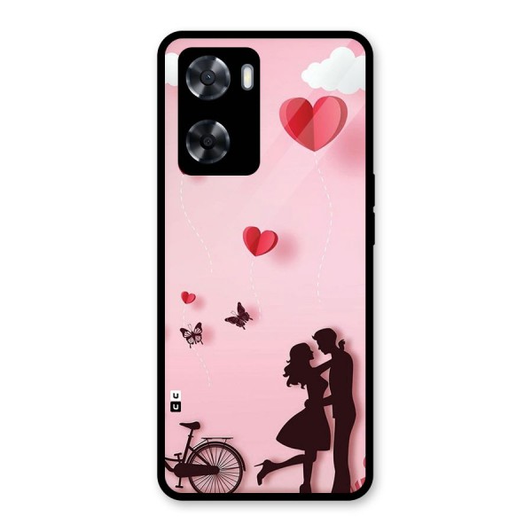 True Love Glass Back Case for Oppo A57 2022