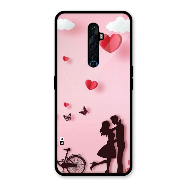 True Love Glass Back Case for Oppo Reno2 F