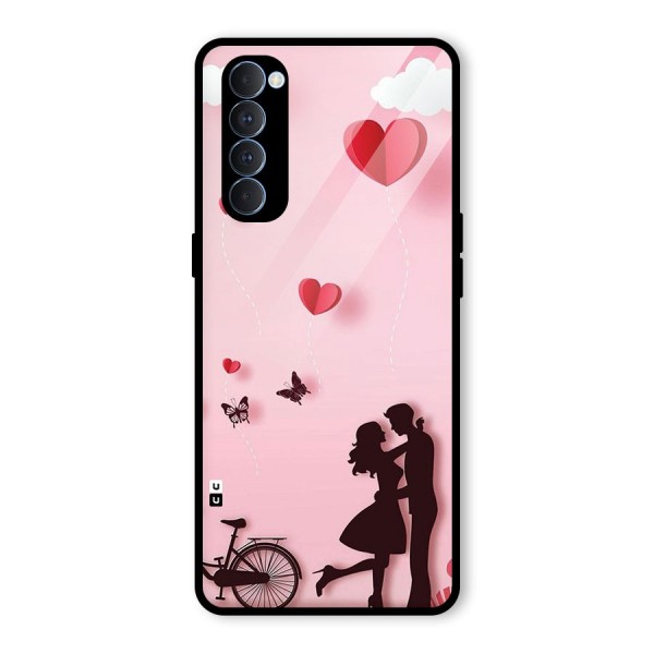 True Love Glass Back Case for Oppo Reno4 Pro