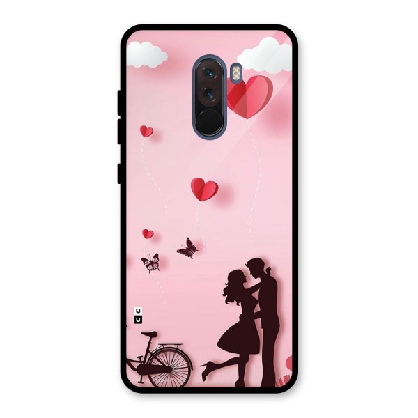 True Love Glass Back Case for Poco F1