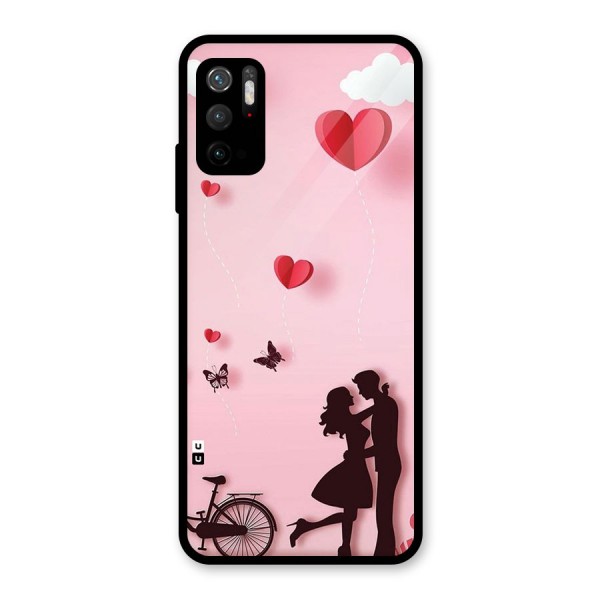 True Love Glass Back Case for Poco M3 Pro 5G