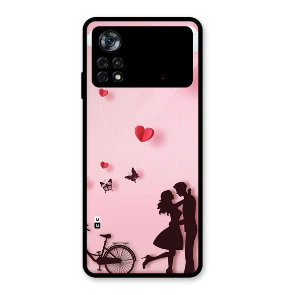 True Love Glass Back Case for Poco X4 Pro 5G