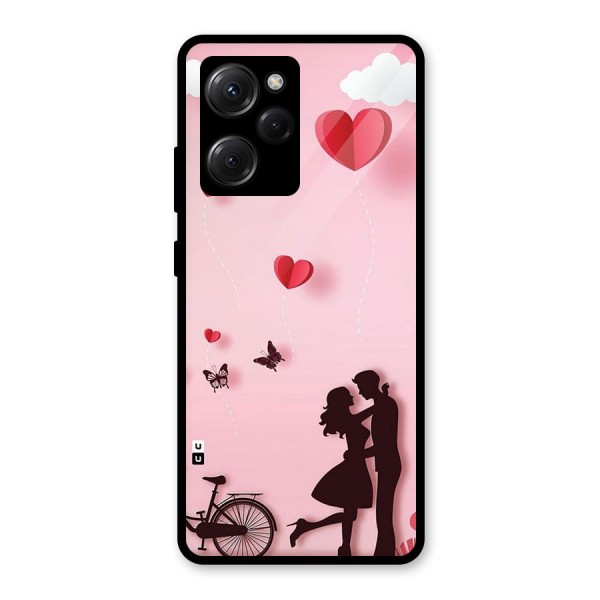 True Love Glass Back Case for Poco X5 Pro