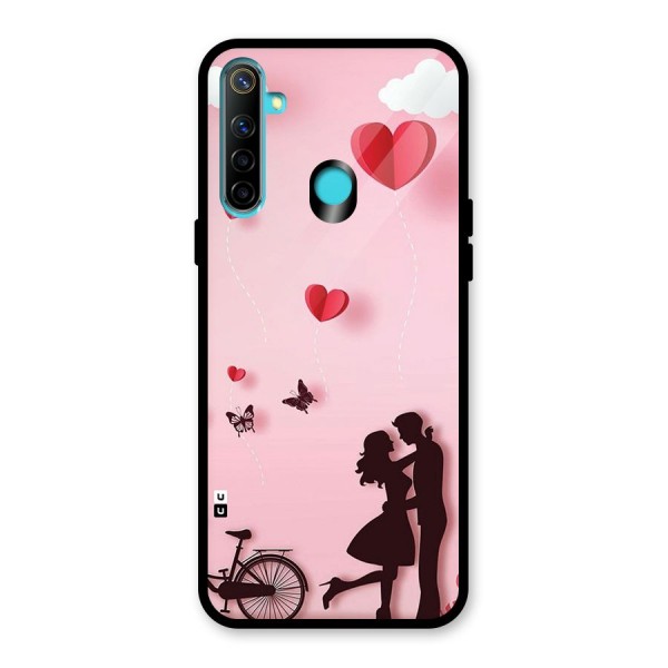 True Love Glass Back Case for Realme 5