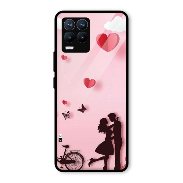 True Love Glass Back Case for Realme 8