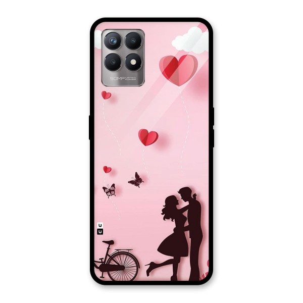 True Love Glass Back Case for Realme 8i