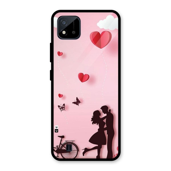 True Love Glass Back Case for Realme C11 2021