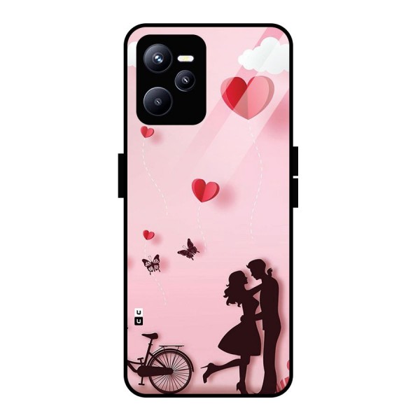 True Love Glass Back Case for Realme C35