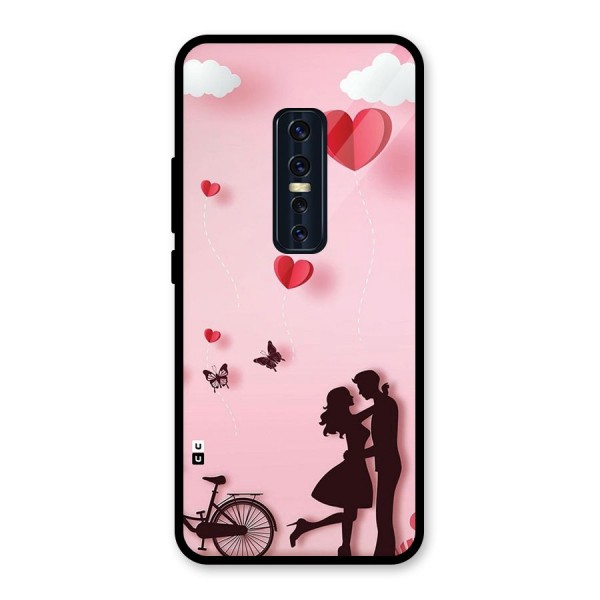 True Love Glass Back Case for Vivo V17 Pro