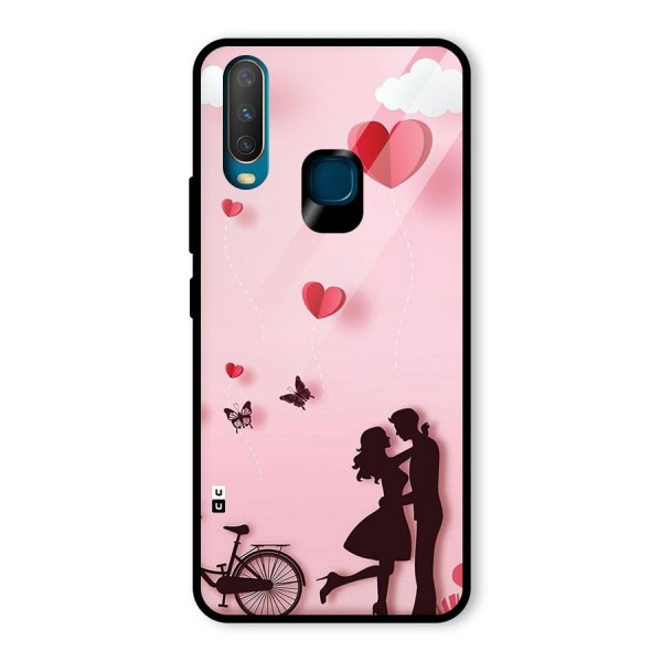 True Love Glass Back Case for Vivo Y12