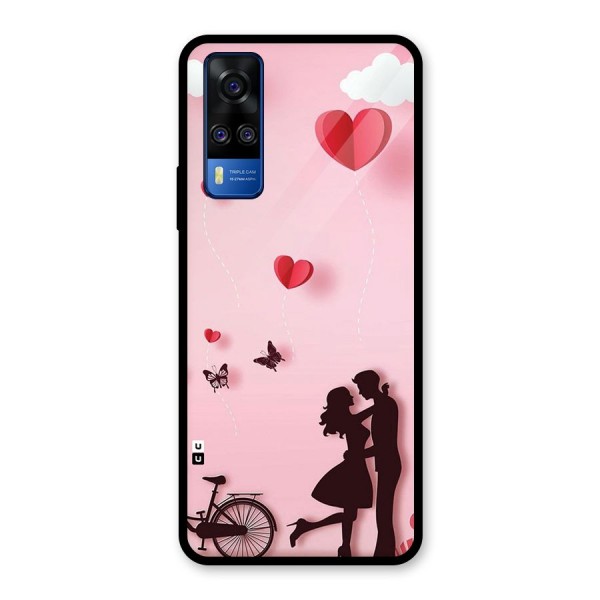 True Love Glass Back Case for Vivo Y51