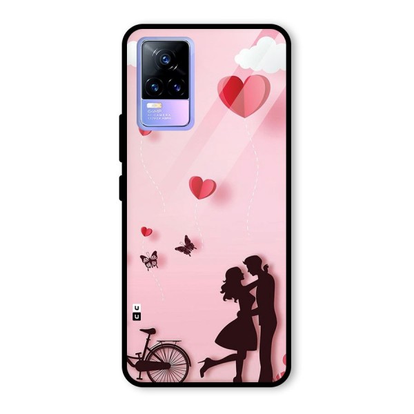 True Love Glass Back Case for Vivo Y73