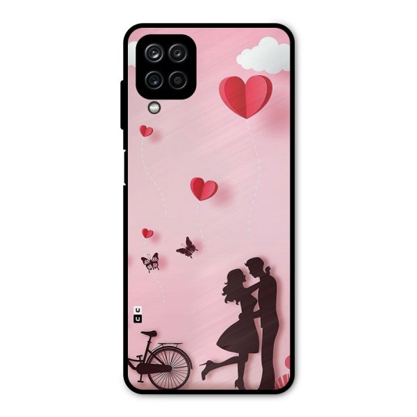 True Love Metal Back Case for Galaxy A12