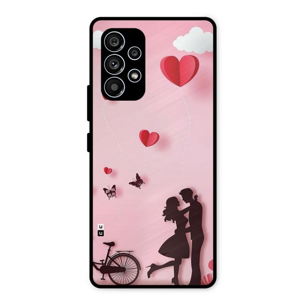 True Love Metal Back Case for Galaxy A53 5G