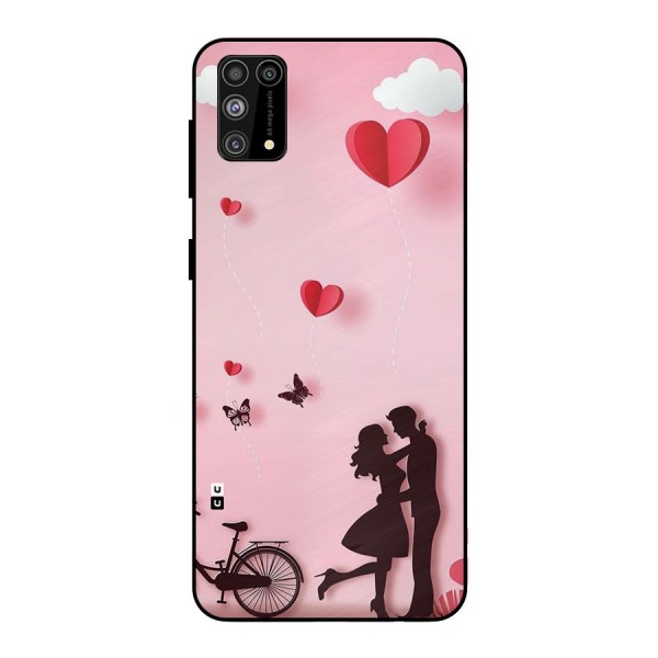 True Love Metal Back Case for Galaxy M31