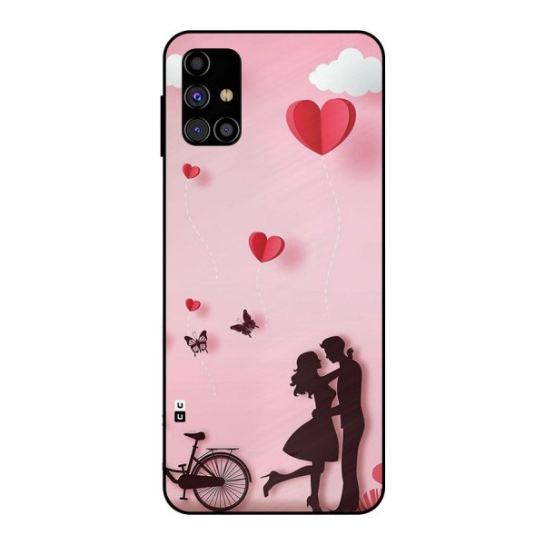 True Love Metal Back Case for Galaxy M31s