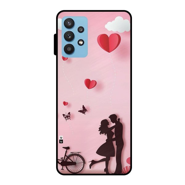 True Love Metal Back Case for Galaxy M32 5G