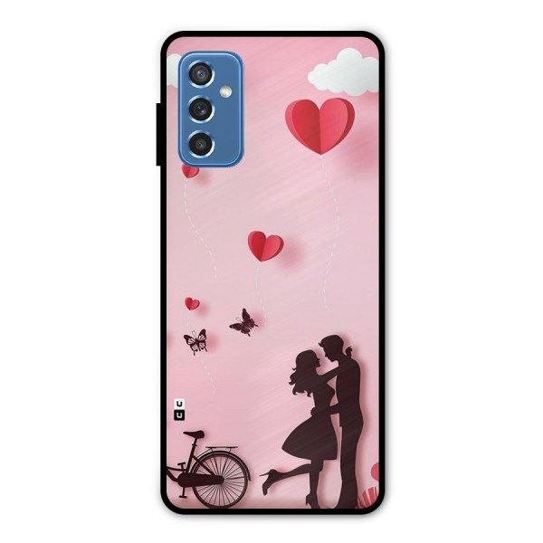 True Love Metal Back Case for Galaxy M52 5G