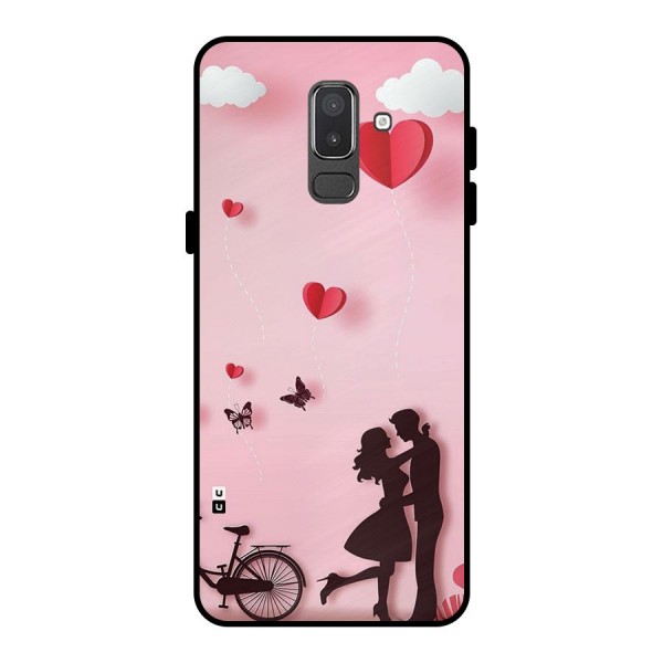 True Love Metal Back Case for Galaxy On8 (2018)