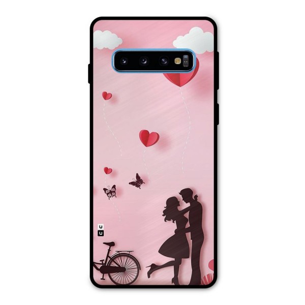 True Love Metal Back Case for Galaxy S10