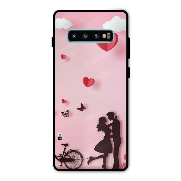 True Love Metal Back Case for Galaxy S10 Plus