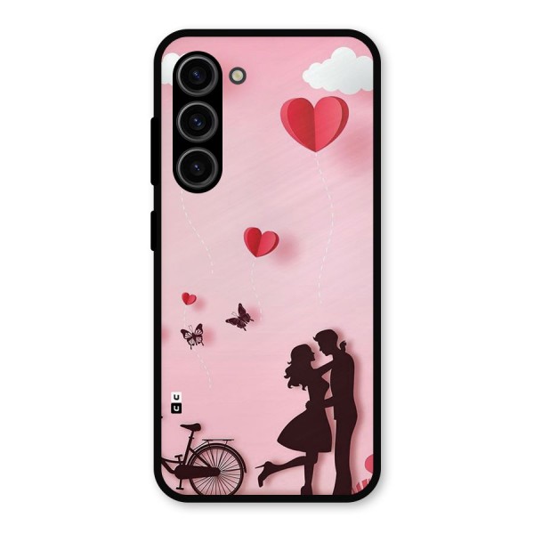 True Love Metal Back Case for Galaxy S23