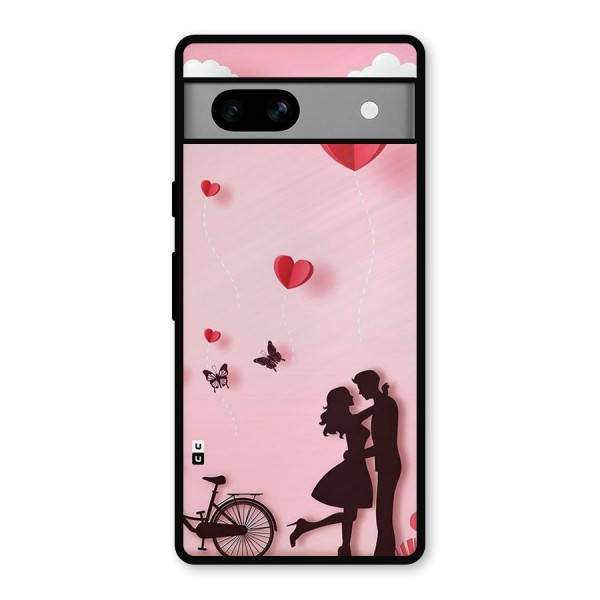 True Love Metal Back Case for Google Pixel 7a