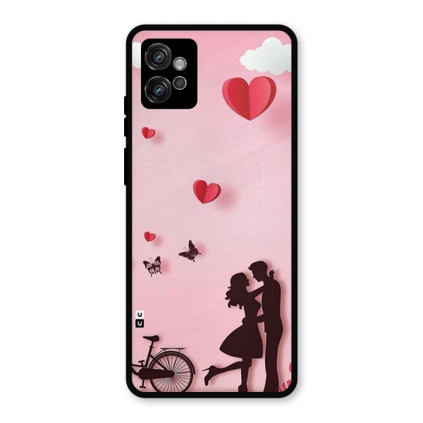 True Love Metal Back Case for Moto G32