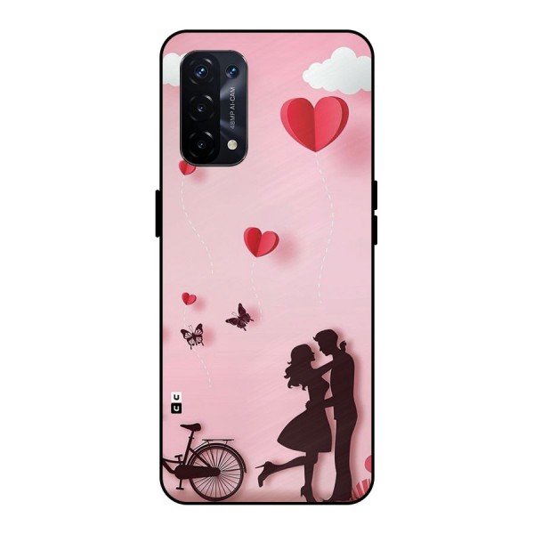 True Love Metal Back Case for Oppo A74 5G