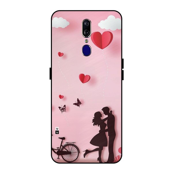 True Love Metal Back Case for Oppo F11